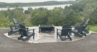 custom made wood burning fire pits made locally that will last a lifetime we use 8 gauge steel plate...