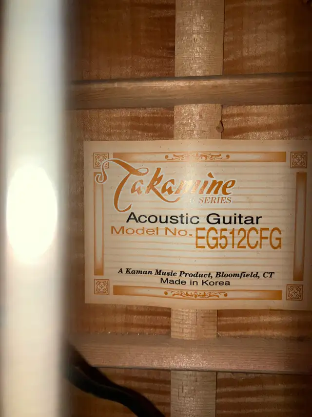 Beautiful Electric/Acoustic Takemine Bass Guitar in Guitars in Markham / York Region - Image 4