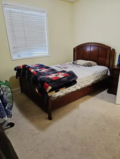I Have One Private One Bedroom Is in Brampton The Room Is Full Furnished Separate washroom . Room Av...