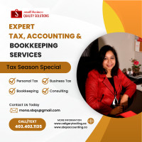 Tax time! Affordable business tax and accounting services.