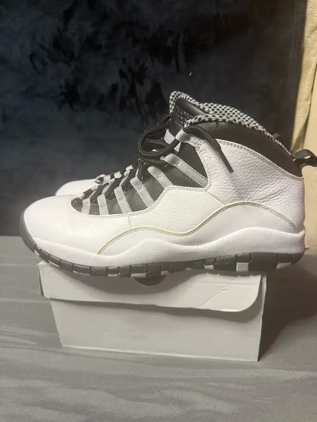retro Nike air Jordan 10 steel size 11.5  in Men's Shoes in City of Toronto - Image 2
