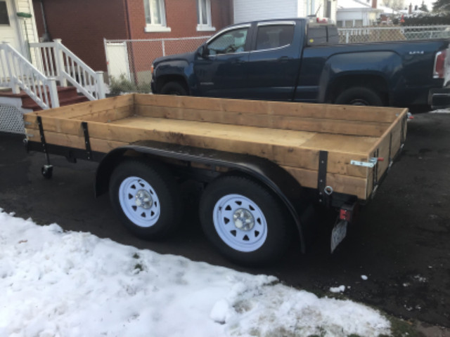 Double axel trailer in Cargo & Utility Trailers in Gatineau - Image 2
