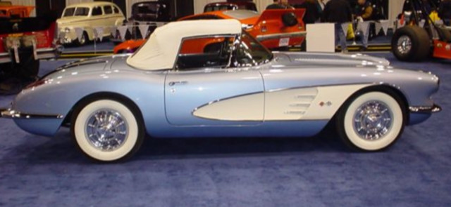 1958 Chevrolet Corvette Roadster in Classic Cars in Edmonton - Image 2