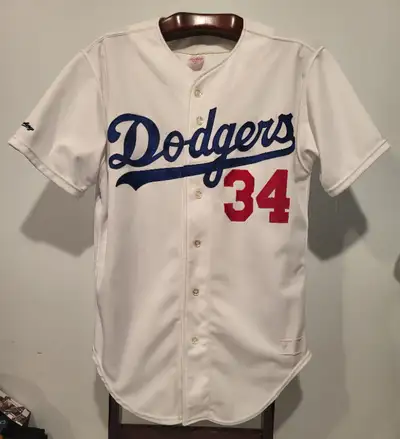 RAWLINGS FERNANDO VALENZUELA LOS ANGELES DODGERS HOME JERSEY 44, View more