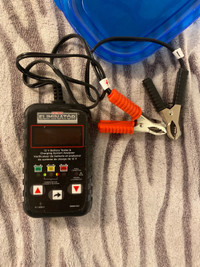 12v battery tester and charging system 