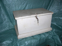 Antique Pine Blanket Box  - Circa 1879