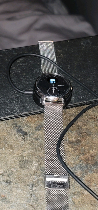 Withings Steel HR watch with box and receipt in General Electronics in St. Catharines