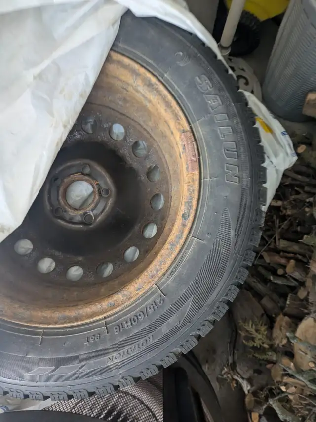 Set of 4 Sailun WST1 Ice Blazer Winter Tires with Rims in Tires & Rims in London - Image 6