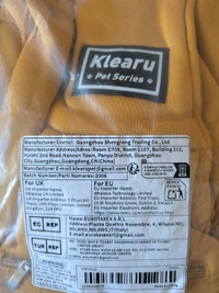 NIB Mustard Snuggy Winnipeg Manitoba Preview