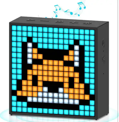 Divoom Timebox Evo - Pixel Art Bluetooth Speaker, View more