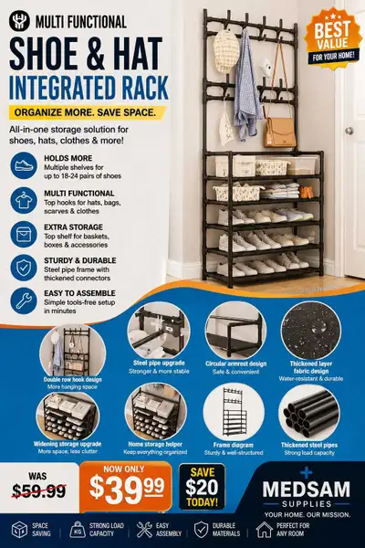MEDSAM Shoe Rack, View more