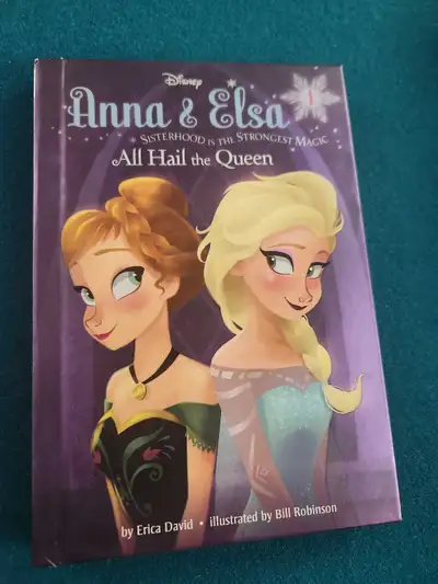 Anna & Elsa All Hail the Queen, hardcover, NEW , View more