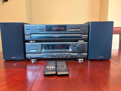 Technics Stereo System w/ Speakers, View more