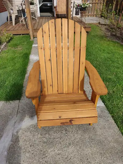 Muskoka ceder home made chair., View more