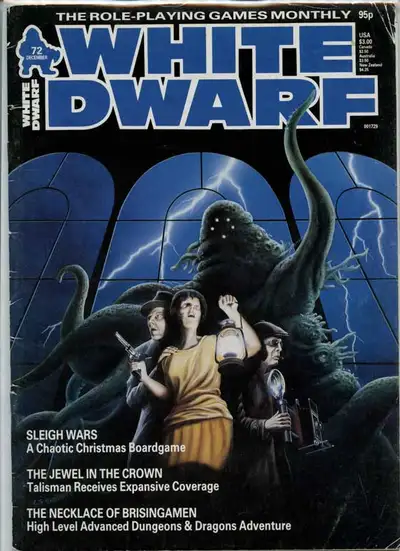 White Dwarf Magazine #72 Talisman AD&D Adventure X-mas Boardgame, View more