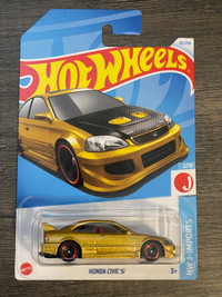 Hot wheels 2000 Honda Civic Si Gold