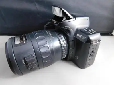 Pentax PZ-20 autofocus 35mm film SLR camera, View more