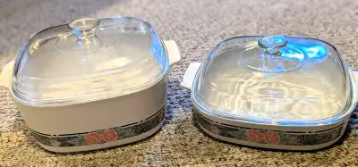 'Silk & Roses' Corningware Casserole Dishes With Lids, View more