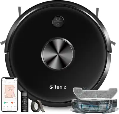 NEW Ultenic D5s Pro 2-in-1 Robot Vacuum and Mop, 3000Pa Suction, View more