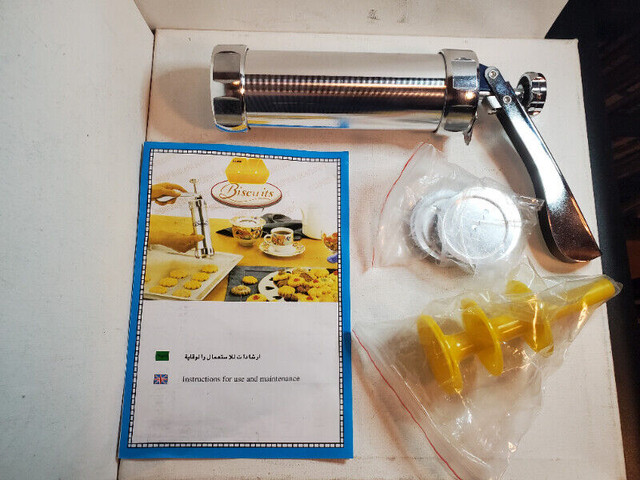 Biscuit maker bazooka kit brand new/ensemble pour faire biscuits dans Autre  à Ouest de l’Île - Image 4
