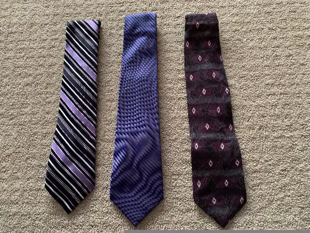 Men's Ties - Purple in Men's in St. Albert - Image 4