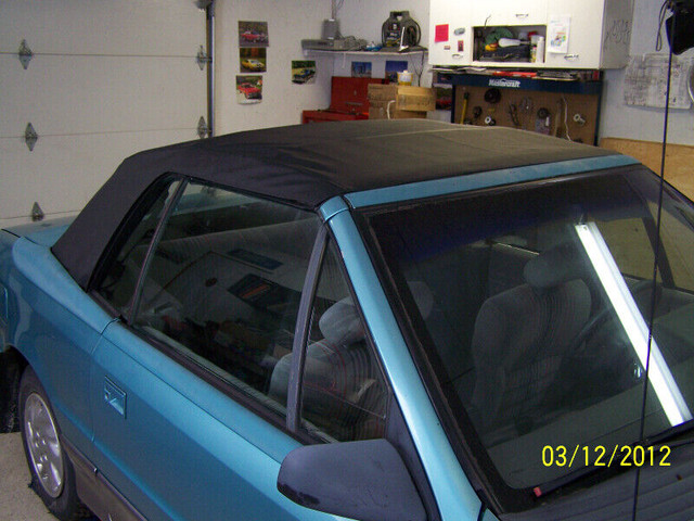 Dodge Shadow 1992 Convertible, V6 Manuel dans Autos et camions  à Gaspésie - Image 2