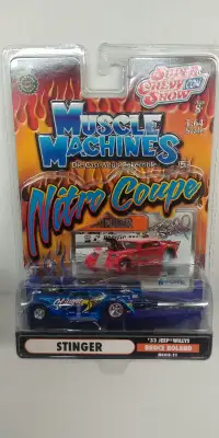 Vintage MUSCLE MACHINES   "NITRO COUPES" 1/64 Scale