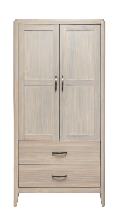 Pine Ellesmere Armoire/Wardrobe – Champagne (Like New!), View more