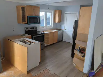 3 bedroom main floor of house