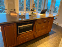 Solid wood cabinets