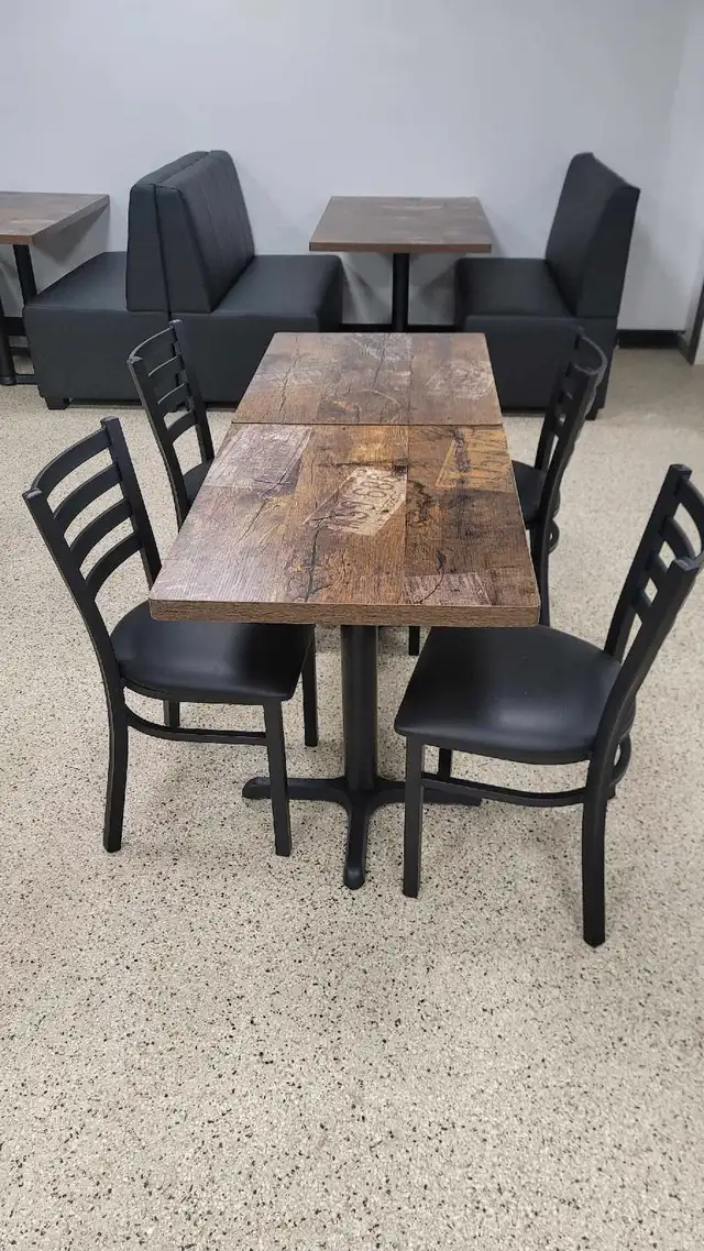 Restaurant Booths/Tables/Chairs (Brand New)63234499477249122
