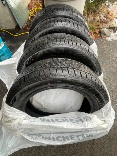 Selling 4 Winter tires purchased on December 13th and used until Jan 3rd. These tires are used but l...