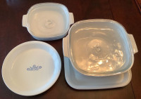 Classic Corningware cookware in original pattern