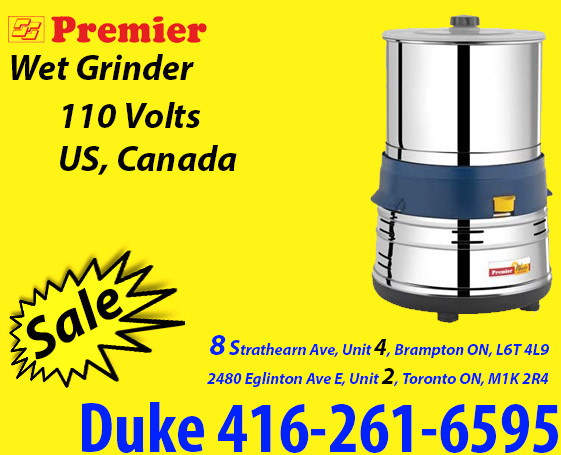 3 Jar Premier Super G Kitchen Mixer, Grinder 110 Volts, Canada in Processors, Blenders & Juicers in Mississauga / Peel Region - Image 3