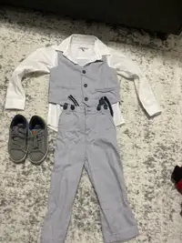 Suit and sneakers for baby 