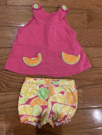 6m Carters 2 piece outfit