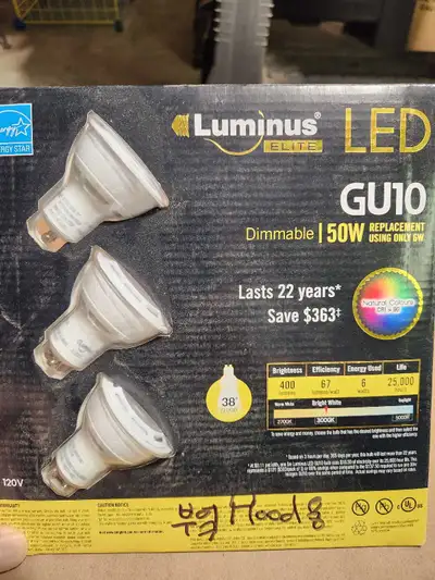 Luminus Elite LED GU10, View more
