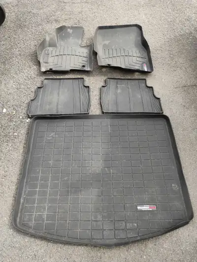 Tapis pour Mazda CX-5 Avant WeatherTech / Arrière OEM Mazda / Cargo Liner WeatherTech
