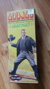 New Sealed Polar Lights OddJob Figure Model From Goldfinger