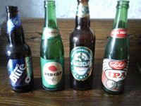 4 Beer Bottles  (Empty)