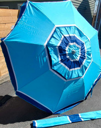 New 6ft. Premium Tilting Beach Umbrella 