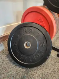 Rubber weight plates