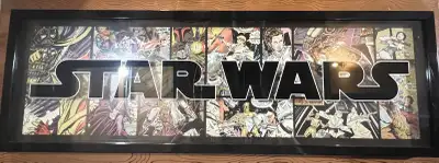 Star Wars framed art, View more