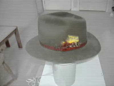Chapeau-2 20$ch homme SizeM-L style Western (Vert) Neuf, View more