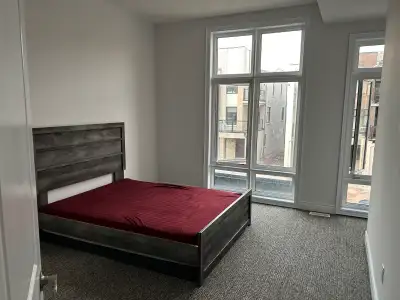 One bedroom available for rent in 3 bedroom end unit townhome (brand new) Available now All utilitie...