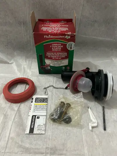 Fluidmaster 3 Inch Flush Valve and Flapper Repair Kit, View more