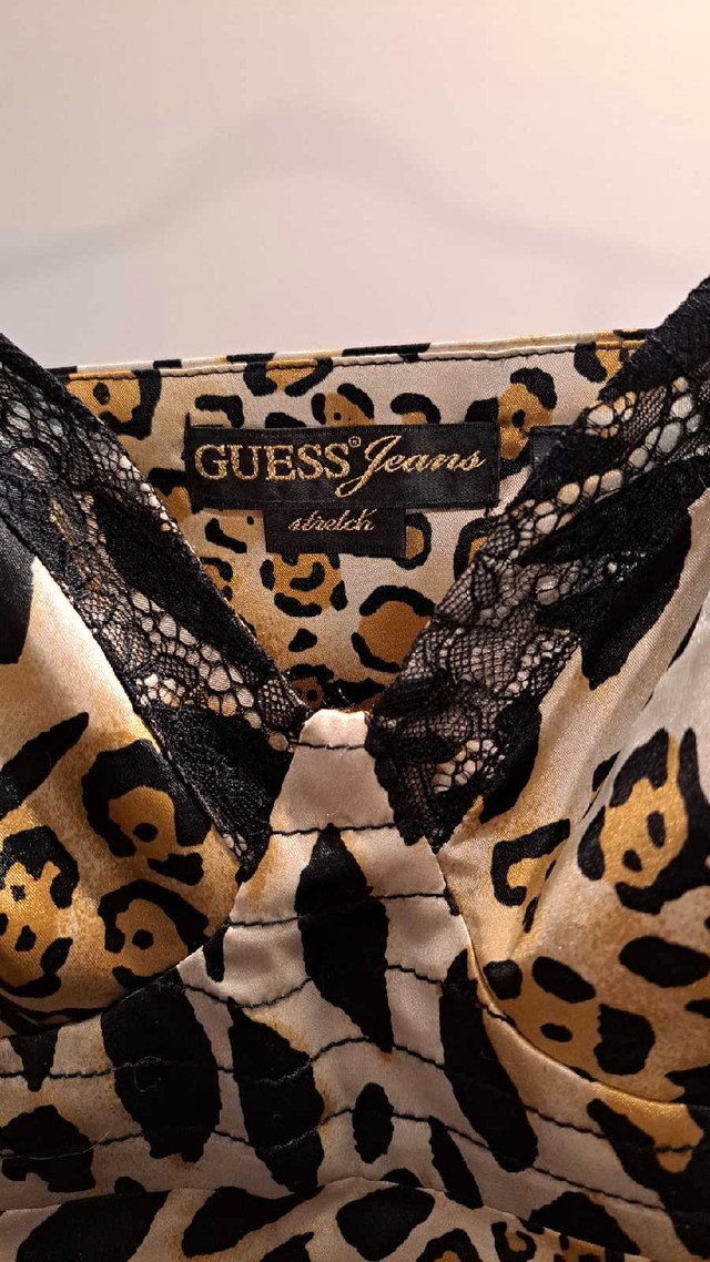 Animal Print Satiny Slip Dress by Guess in Women's - Dresses & Skirts in Hamilton - Image 3