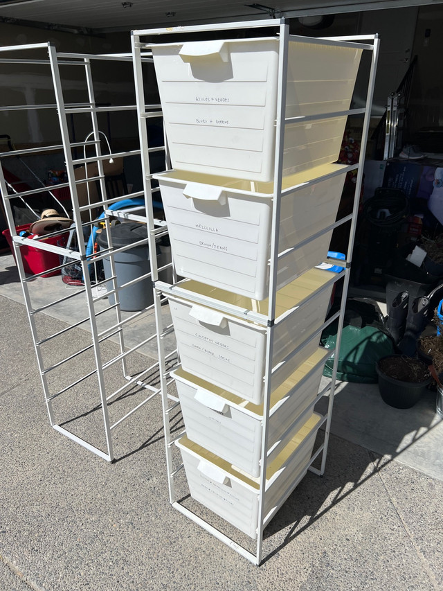 Ikea Antonius basket shelf system in Storage & Organization in Calgary - Image 2