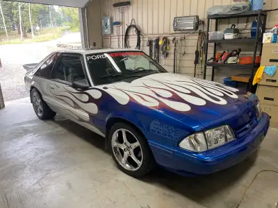 1990 Fox Body Mustang 302 -5 L five speed manual Rebuilt engine thousand kilometres Approximately Bo...