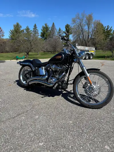 2010 Harley Davidson softail custom. Low mileage. Runs great. Swing arm bag and 2 up seat included....